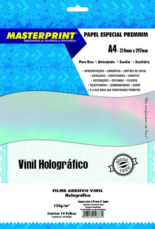 108-302020022-MP-MP-FILME-ADESIVO-VINIL-HOLOGRAFICO-135GM-A4-10FOLHAS